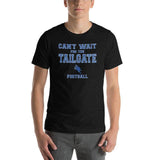 North Vermillion Jr/Sr HS Falcons - Tailgate (blue/white)  -  Short-Sleeve Unisex T-Shirt - EdgyHaute