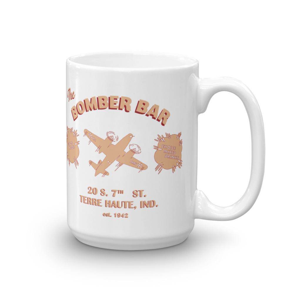 The Bomber Bar - Terre Haute Indiana  -  Coffee Mug - EdgyHaute