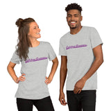 Sullivan HS Golden Arrows - Banner (purple)  -  Short-Sleeve Unisex T-Shirt - EdgyHaute