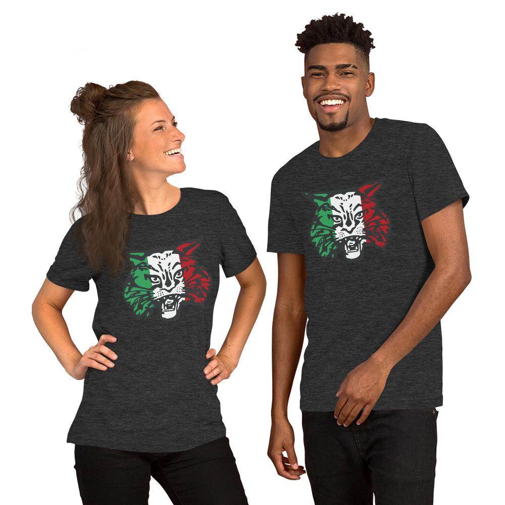 South Vermillion HS Wildcats - Italian heritage  -  Short-Sleeve Unisex T-Shirt - EdgyHaute