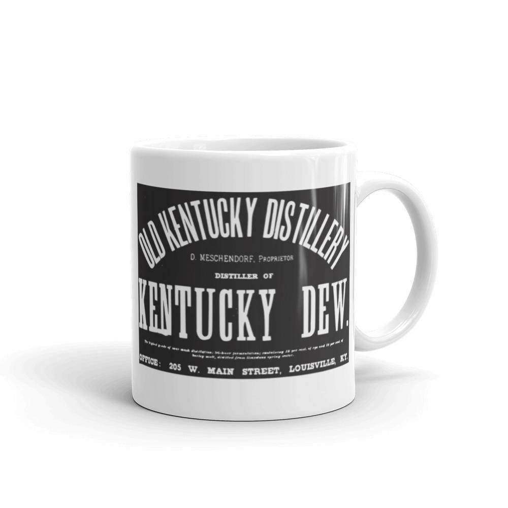 KY - Louisville - Old Kentucky Distillery - Kentucky Dew Whiskey  -  Coffee Mug - EdgyHaute