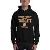 Kansas/Shiloh/Oakland HS Tri-County Titans - Tailgate (orange/white)  -  Hooded Sweatshirt - EdgyHaute