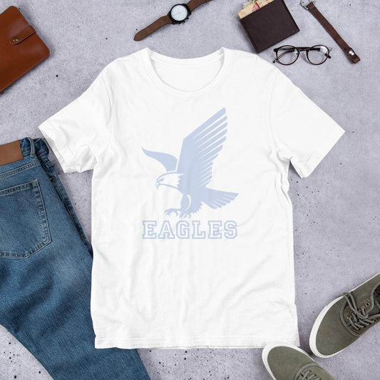 South Putnam MS/HS Eagles - Whiteout Spirit Game - Short-Sleeve Unisex T-Shirt - EdgyHaute