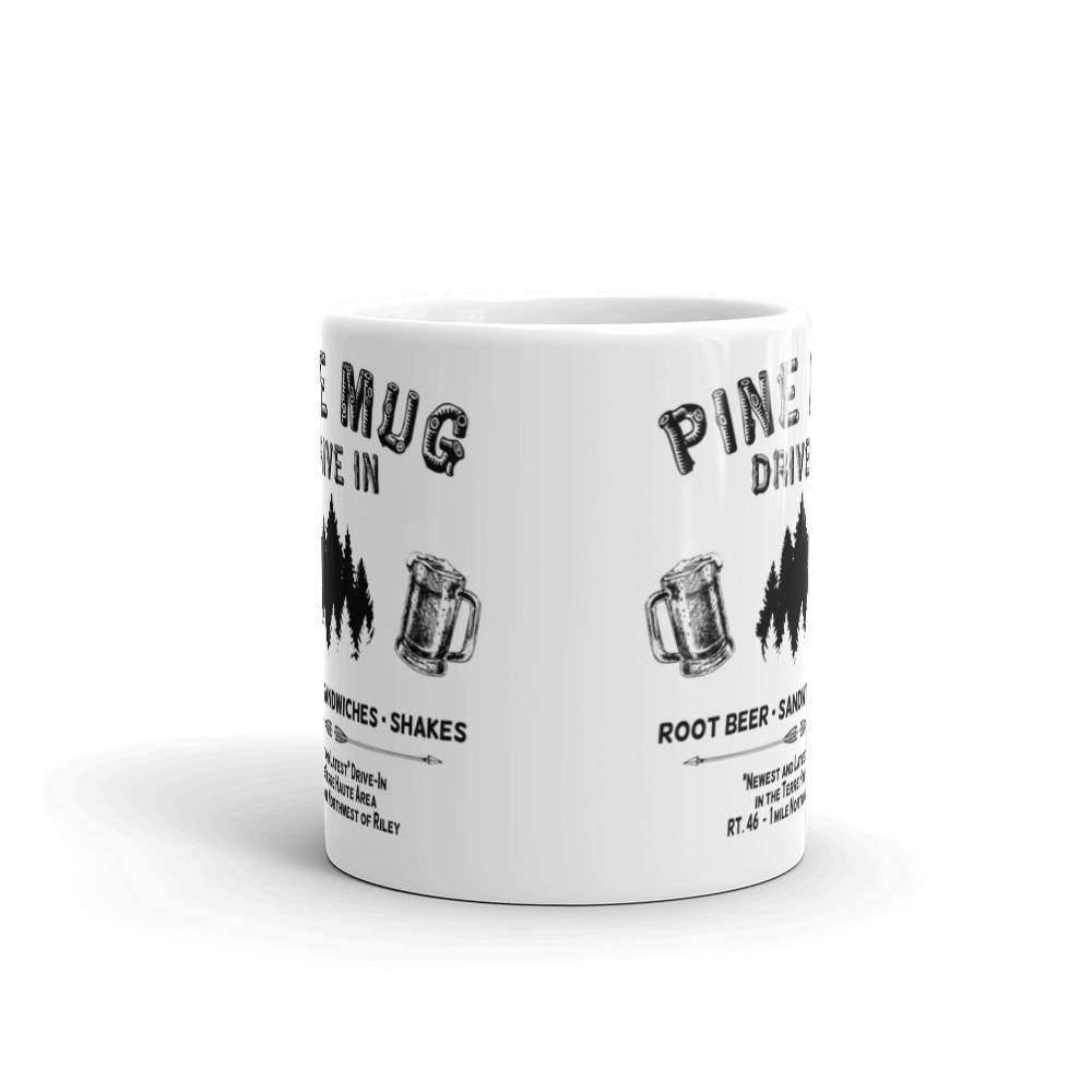 Pine Mug Drive-In - Terre Haute Indiana  -  Coffee Mug - EdgyHaute