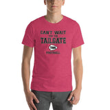 Terre Haute South HS Braves - Tailgate (black/white)  -  Short-Sleeve Unisex T-Shirt - EdgyHaute