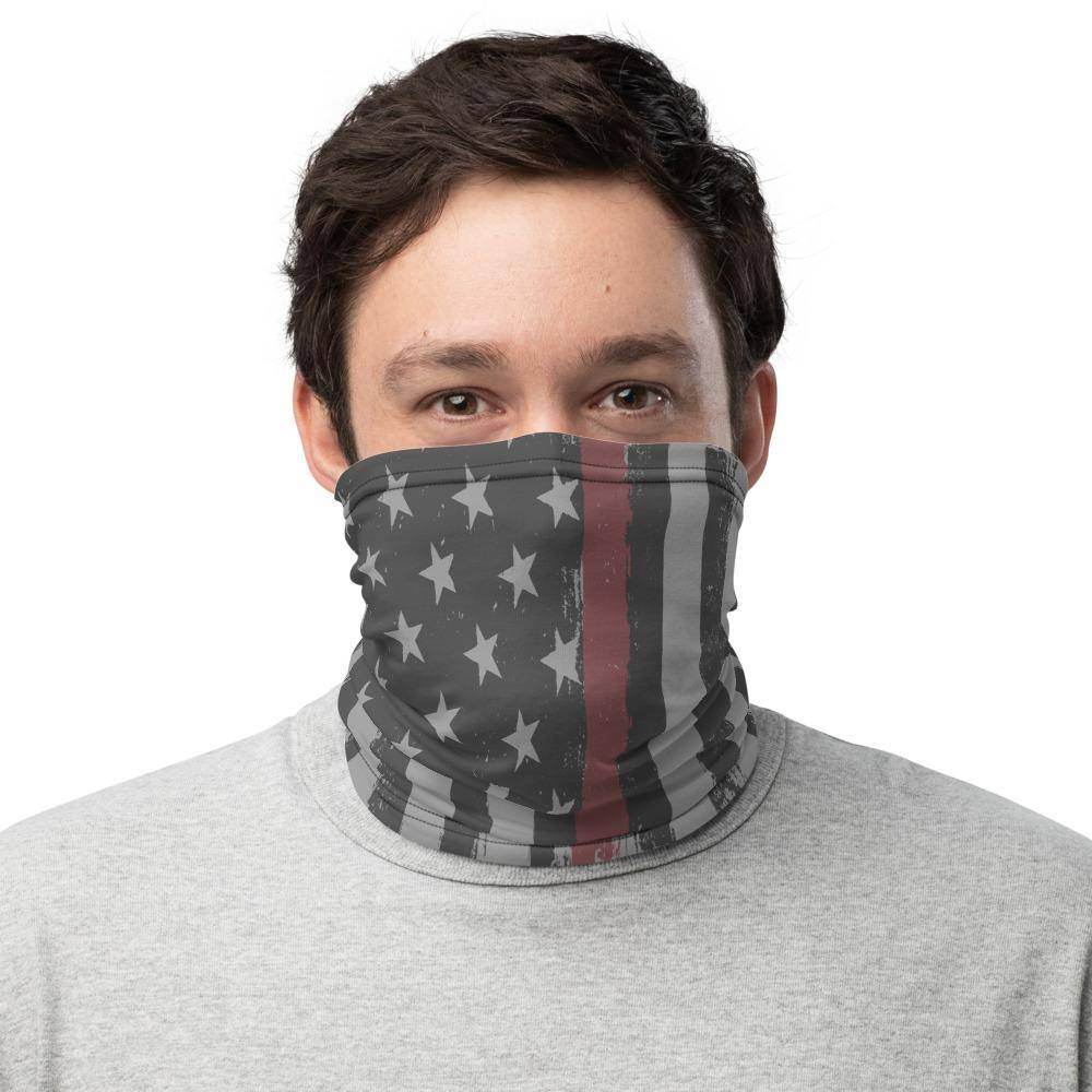 Thin Red Line Neck Gaiter (subdued) - EdgyHaute