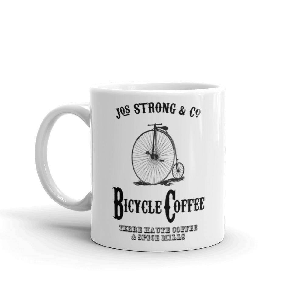 Bicycle Coffee - Terre Haute Indiana  -  Coffee Mug - EdgyHaute