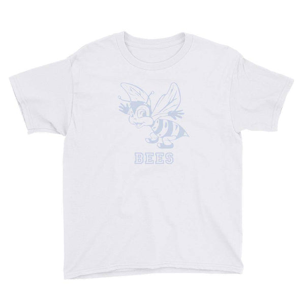 Honey Creek MS Bees - Whiteout Spirit Game -  Youth Short Sleeve T-Shirt - EdgyHaute