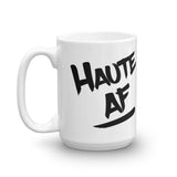 Haute AF - Terre Haute Indiana  -  Coffee Mug - EdgyHaute