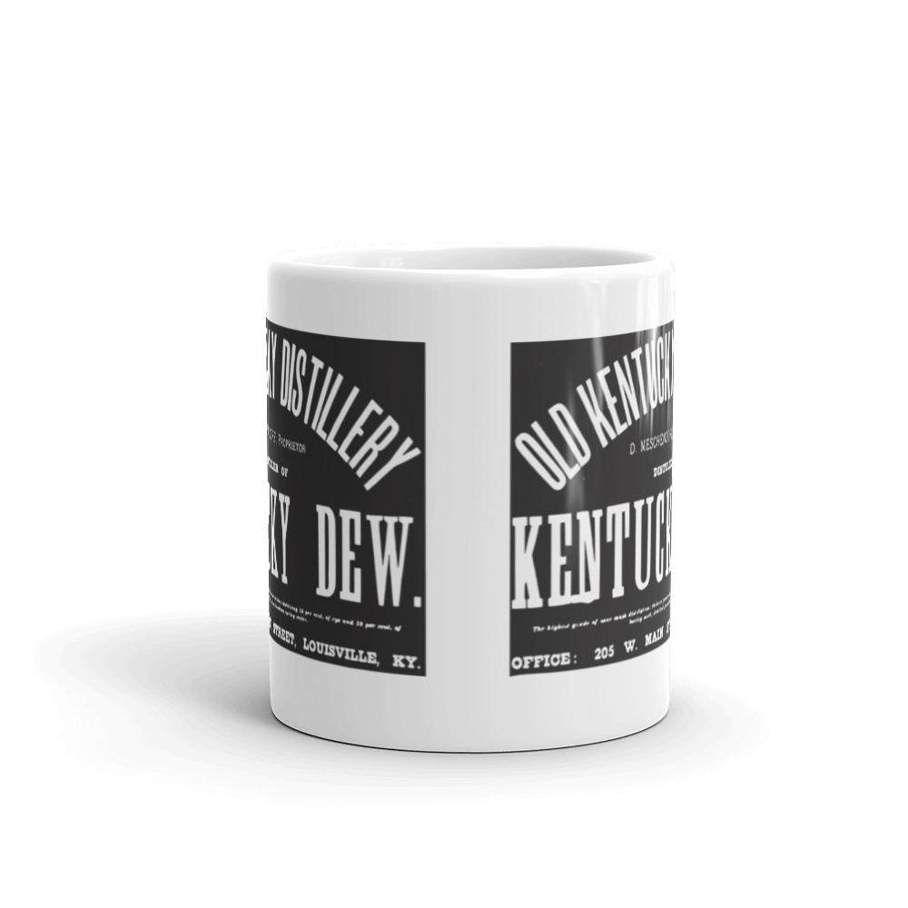 KY - Louisville - Old Kentucky Distillery - Kentucky Dew Whiskey  -  Coffee Mug - EdgyHaute