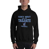 South Putnam MS/HS Eagles - Tailgate (blue/red/white)  -  Hooded Sweatshirt - EdgyHaute