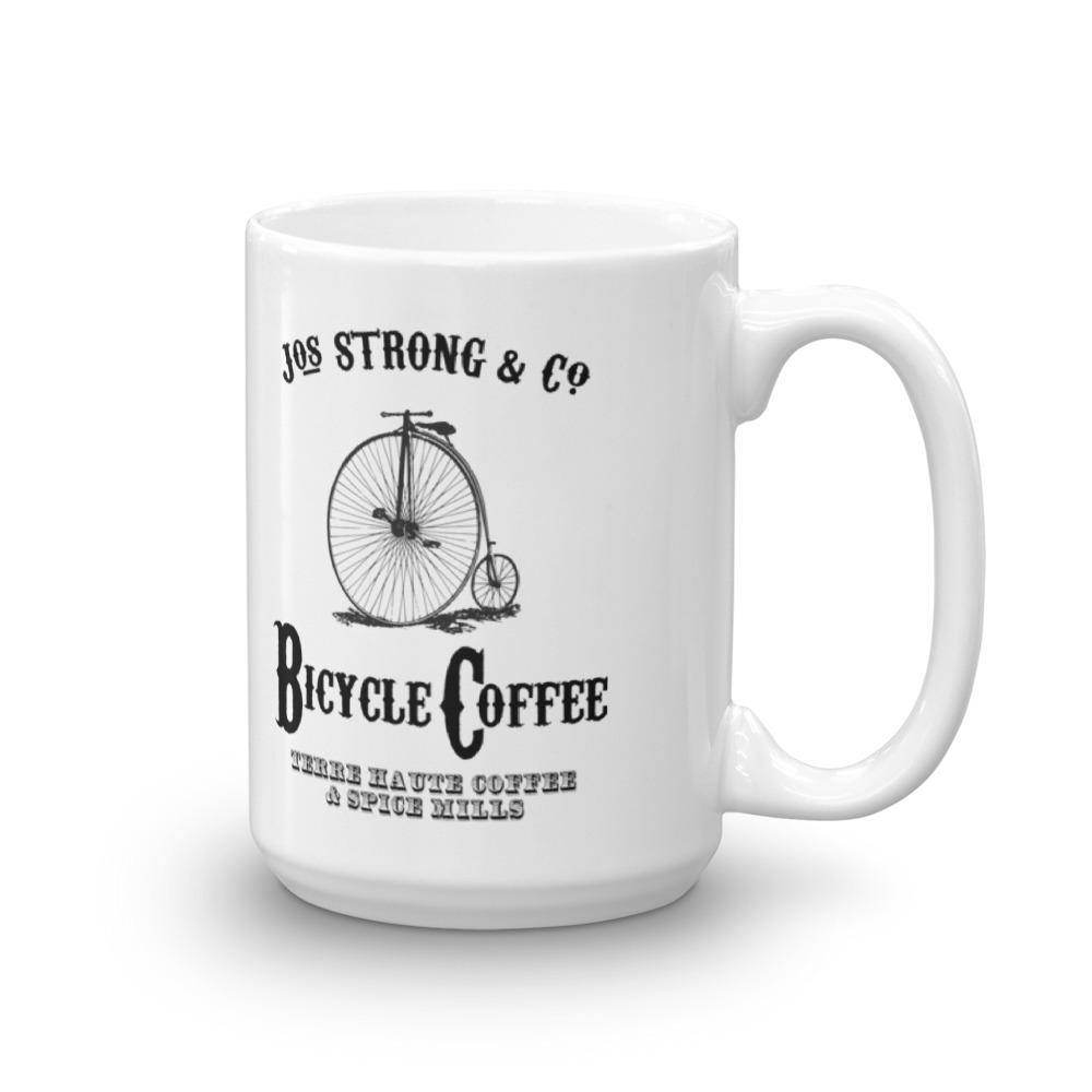 Bicycle Coffee - Terre Haute Indiana  -  Coffee Mug - EdgyHaute