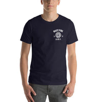 IN-Vigo County-Riley Fire-Zombie Response Team (white) - Short-Sleeve Unisex T-Shirt - EdgyHaute