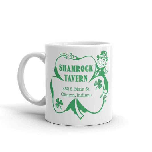 Shamrock Tavern - Clinton Indiana  -  Coffee Mug - EdgyHaute