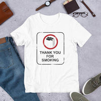 Thank You For Smoking (distressed)  -  Short-Sleeve Unisex T-Shirt - EdgyHaute