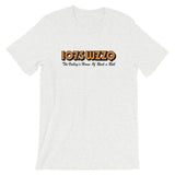 WZZQ 107.5 (black/orange) - Terre Haute Indiana  -  Short-Sleeve Unisex T-Shirt - EdgyHaute