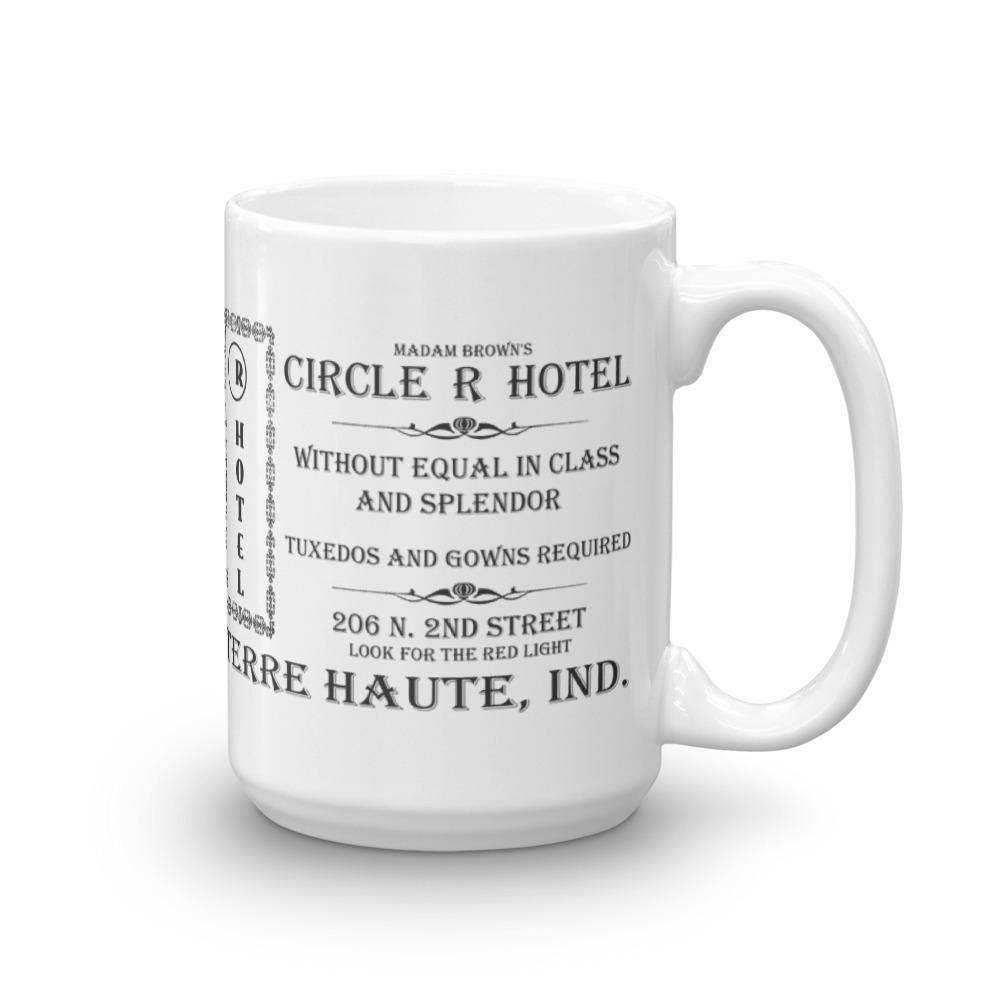 Circle R Hotel - Terre Haute Indiana  -  Coffee Mug - EdgyHaute