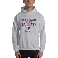 Riverton Parke Jr./Sr. HS Panthers - Tailgate (maroon/white)  -  Hooded Sweatshirt - EdgyHaute