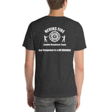 IN-Vigo County-Nevins Fire-Zombie Response Team (white) - Short-Sleeve Unisex T-Shirt - EdgyHaute