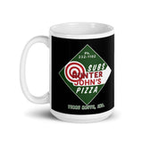 Hunter John's Pizza - sign - Terre Haute Indiana  -  Coffee Mug - EdgyHaute