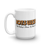 WZZQ 107.5 (black/orange) - Terre Haute Indiana  -  Coffee Mug - EdgyHaute