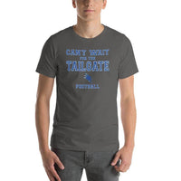 North Vermillion Jr/Sr HS Falcons - Tailgate (blue/white)  -  Short-Sleeve Unisex T-Shirt - EdgyHaute