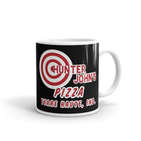 Hunter John's Pizza - ad - Terre Haute Indiana  -  Coffee Mug - EdgyHaute