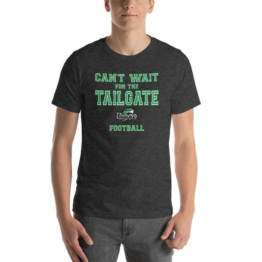 North Central HS Thunderbirds - Tailgate (green/white/black)  -  Short-Sleeve Unisex T-Shirt - EdgyHaute