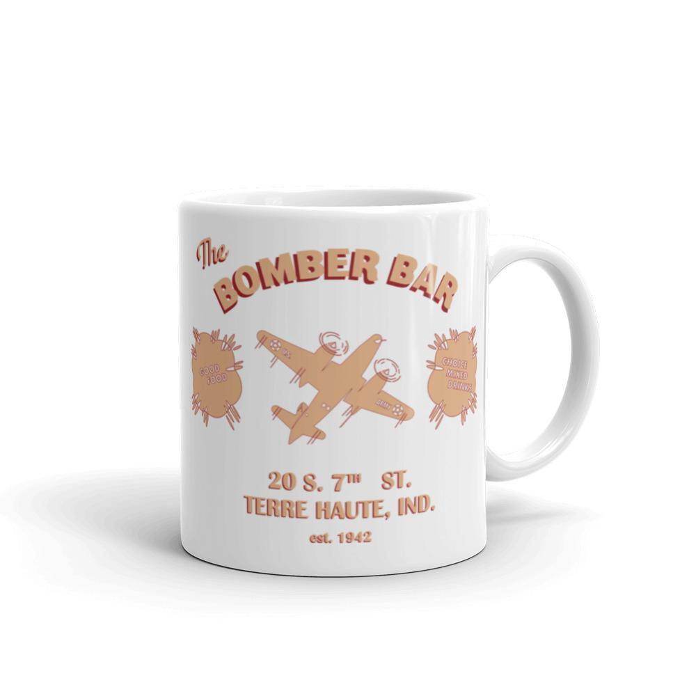 The Bomber Bar - Terre Haute Indiana  -  Coffee Mug - EdgyHaute