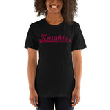 Northview HS Knights - Banner (maroon)  -  Short-Sleeve Unisex T-Shirt - EdgyHaute