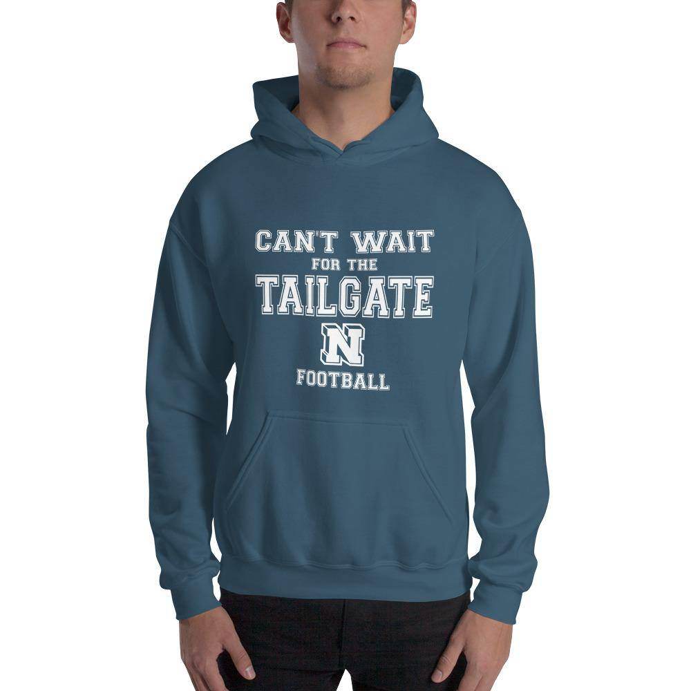 Terre Haute North HS Patriots - Tailgate (white)  -  Hooded Sweatshirt - EdgyHaute