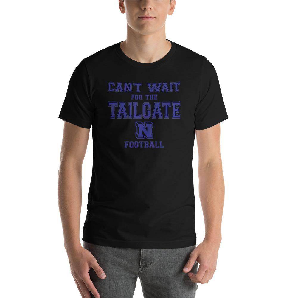 Terre Haute North HS Patriots - Tailgate (blue)  -  Short-Sleeve Unisex T-Shirt - EdgyHaute