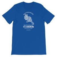 Beaver House Restaurant (white) - Terre Haute Indiana  -  Short-Sleeve Unisex T-Shirt - EdgyHaute