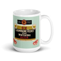 Champagne Velvet Winter Bru - Terre Haute Indiana  -  Coffee Mug - EdgyHaute