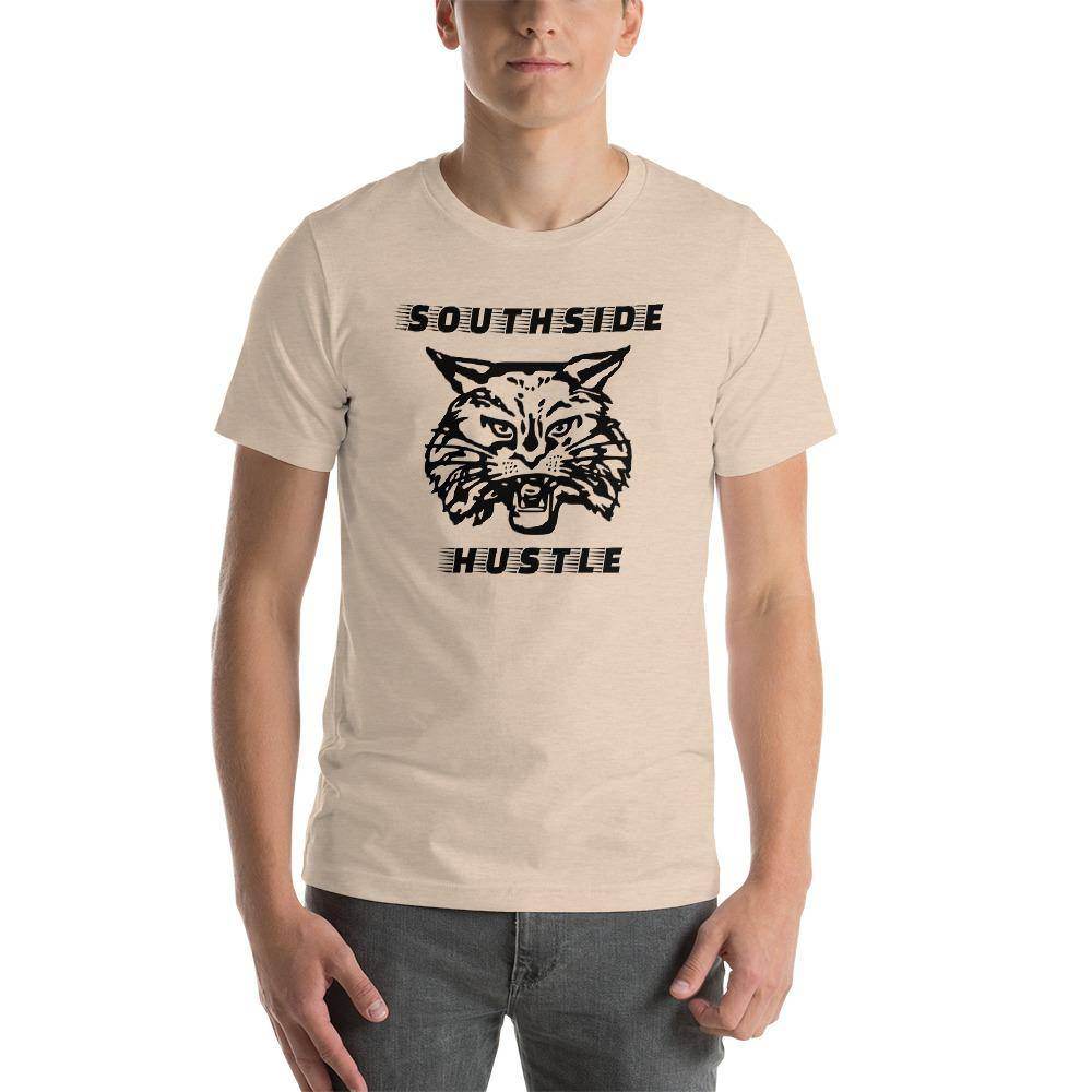 South Vermillion HS Wildcats - Southside Hustle (black)  -  Short-Sleeve Unisex T-Shirt - EdgyHaute