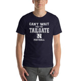 Terre Haute North HS Patriots - Tailgate (white)  -  Short-Sleeve Unisex T-Shirt - EdgyHaute