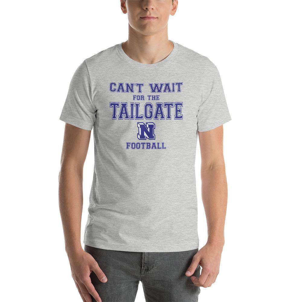 Terre Haute North HS Patriots - Tailgate (blue/white)  -  Short-Sleeve Unisex T-Shirt - EdgyHaute