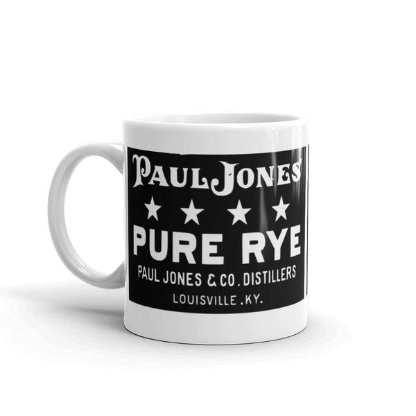 KY - Louisville - Paul Jones & Co. Distillers - Paul Jones Pure Rye Whiskey  -  Coffee Mug - EdgyHaute