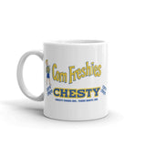 Chesty Corn Chips / Chesty Foods - Terre Haute Indiana  -  Coffee Mug - EdgyHaute