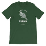 Beaver House Restaurant (white) - Terre Haute Indiana  -  Short-Sleeve Unisex T-Shirt - EdgyHaute