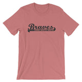 Terre Haute South HS Braves - Banner (black)  -  Short-Sleeve Unisex T-Shirt - EdgyHaute