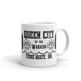 Queen City of the Wabash - Terre Haute Indiana  -  Coffee Mug - EdgyHaute