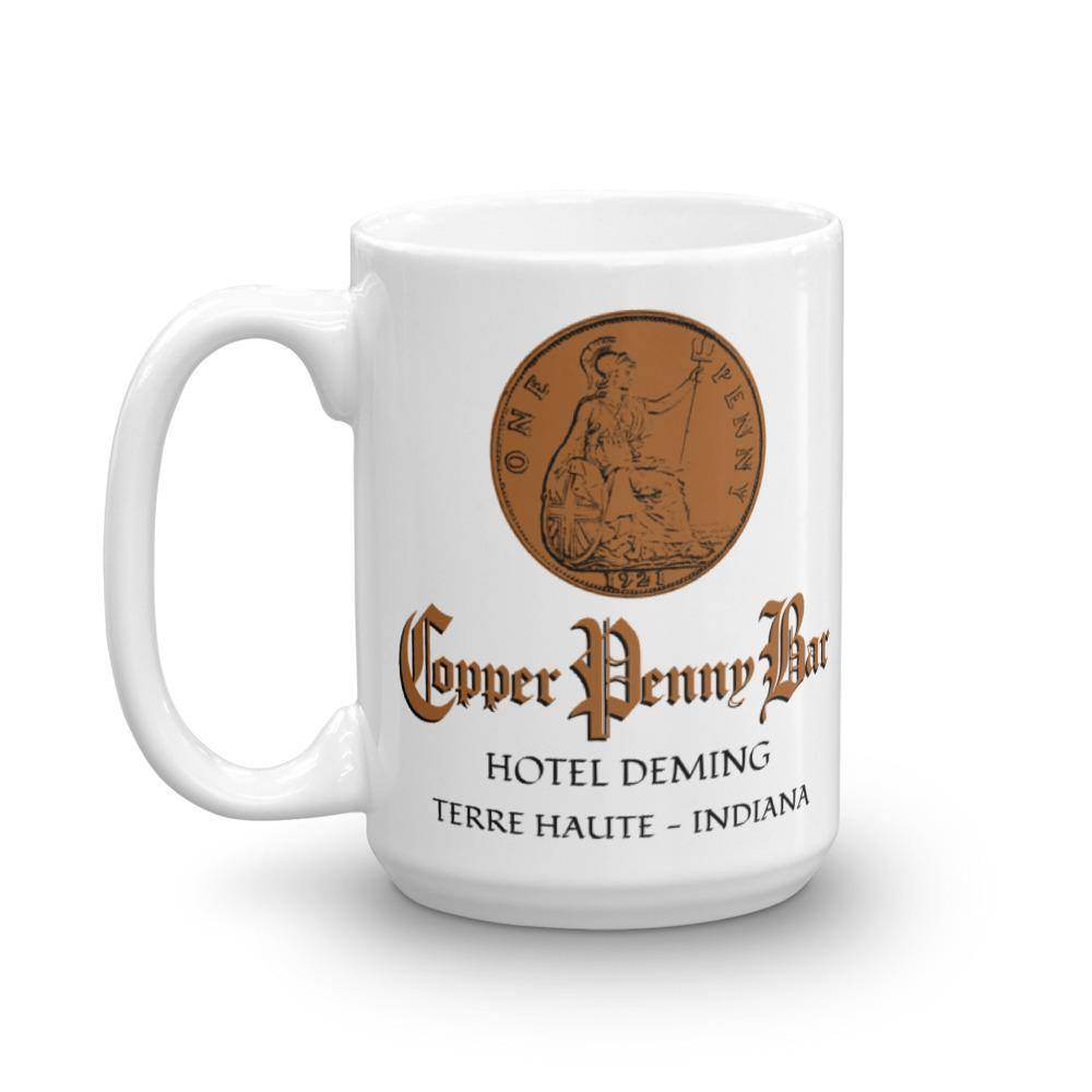 Copper Penny Bar - Terre Haute Indiana  -  Coffee Mug - EdgyHaute