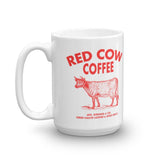 Red Cow Coffee - Terre Haute Indiana  -  Coffee Mug - EdgyHaute