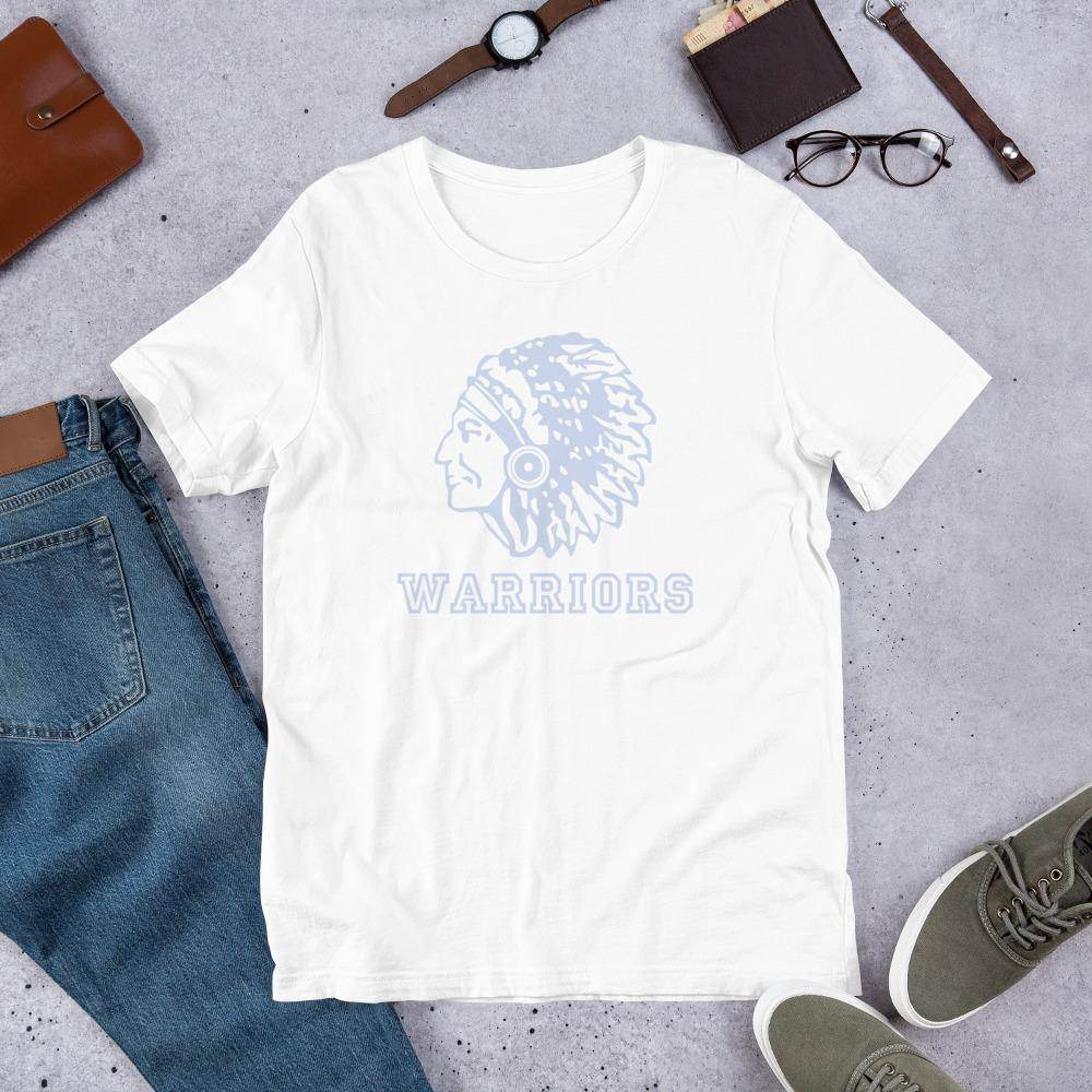 Casey-Westfield HS Warriors - Whiteout Spirit Game - Short-Sleeve Unisex T-Shirt - EdgyHaute