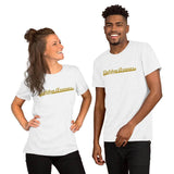 Sullivan HS Golden Arrows - Banner (gold)  -  Short-Sleeve Unisex T-Shirt - EdgyHaute
