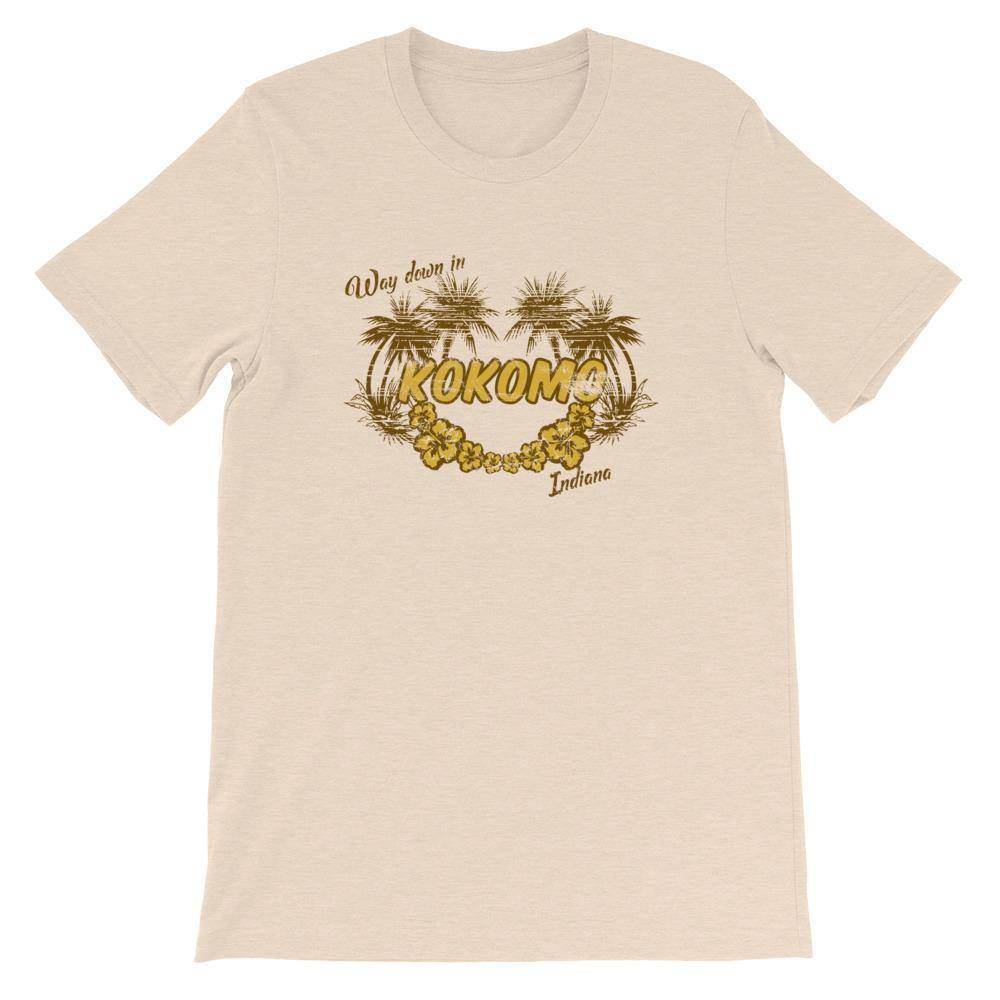 Way Down in Kokomo - dark design  -  Short-Sleeve Unisex T-Shirt - EdgyHaute