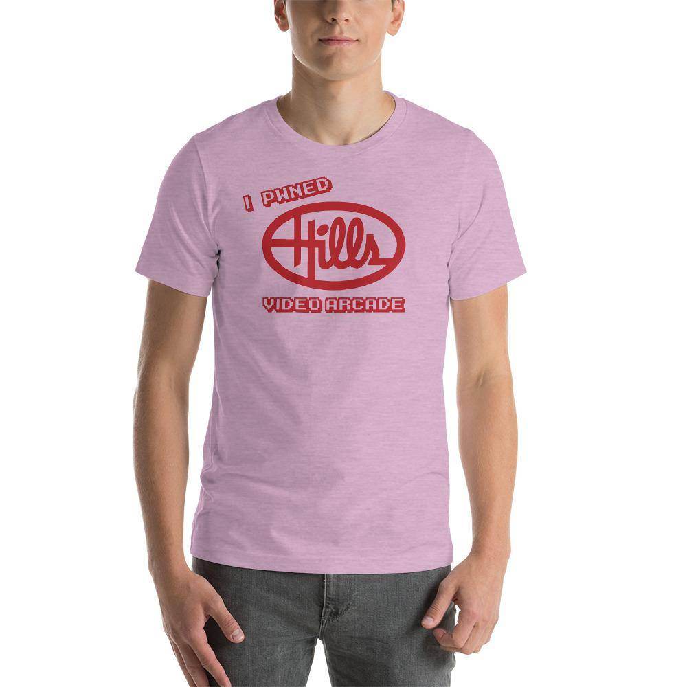 Hills Department Store Video Arcade (red) - Terre Haute Indiana  -  Short-Sleeve Unisex T-Shirt - EdgyHaute