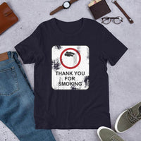 Thank You For Smoking (distressed)  -  Short-Sleeve Unisex T-Shirt - EdgyHaute