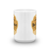 Deluxe Bourbon Whiskey / Merchants Distilling (design 1) - Terre Haute Indiana  -  Coffee Mug - EdgyHaute